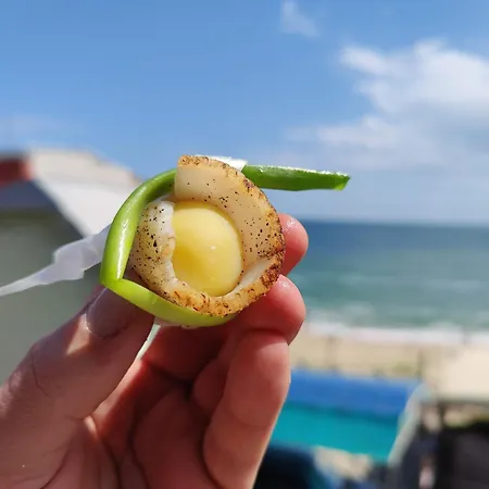 Nyaraló подвійний з терасою біля моря совіньон *